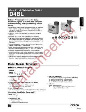 D4BL-3CRA datasheet  